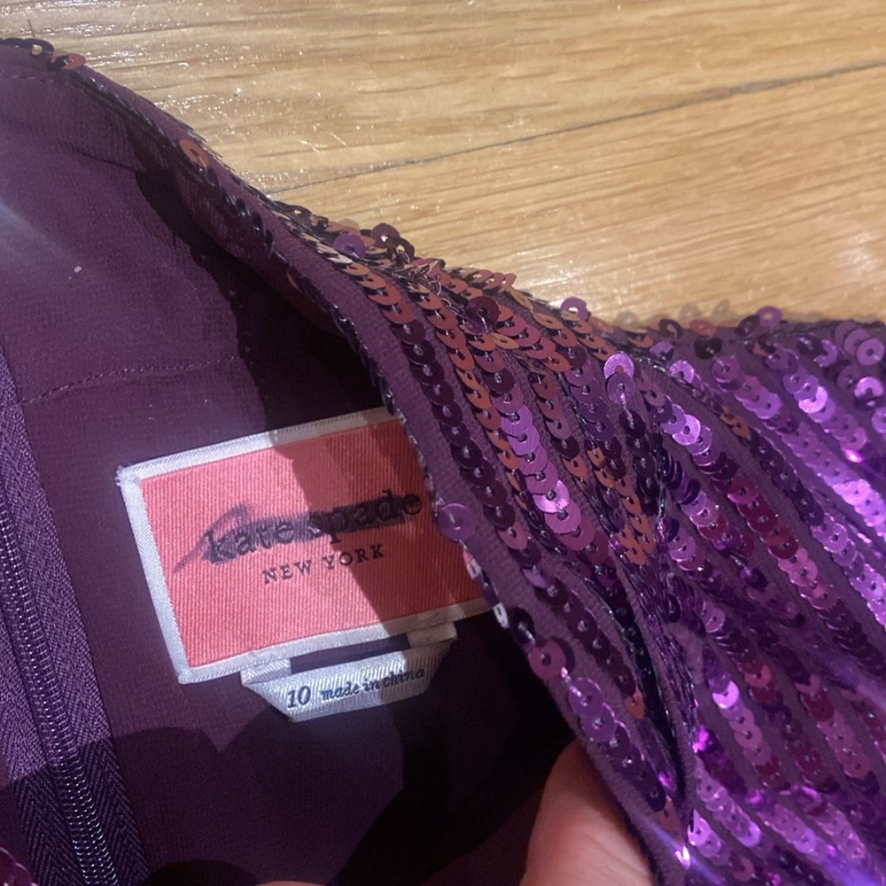 NWOT Kate Spade sequin ombré dress nwot - Picture 13 of 16